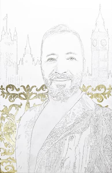 Die ersten goldenen Ornamente