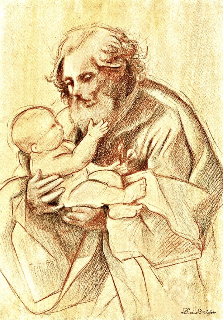 San Giuseppe con il Bambino Gesù