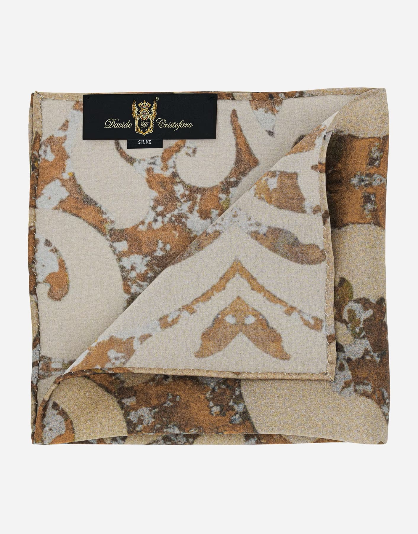 Pochette con Motivo La Diva in Raso