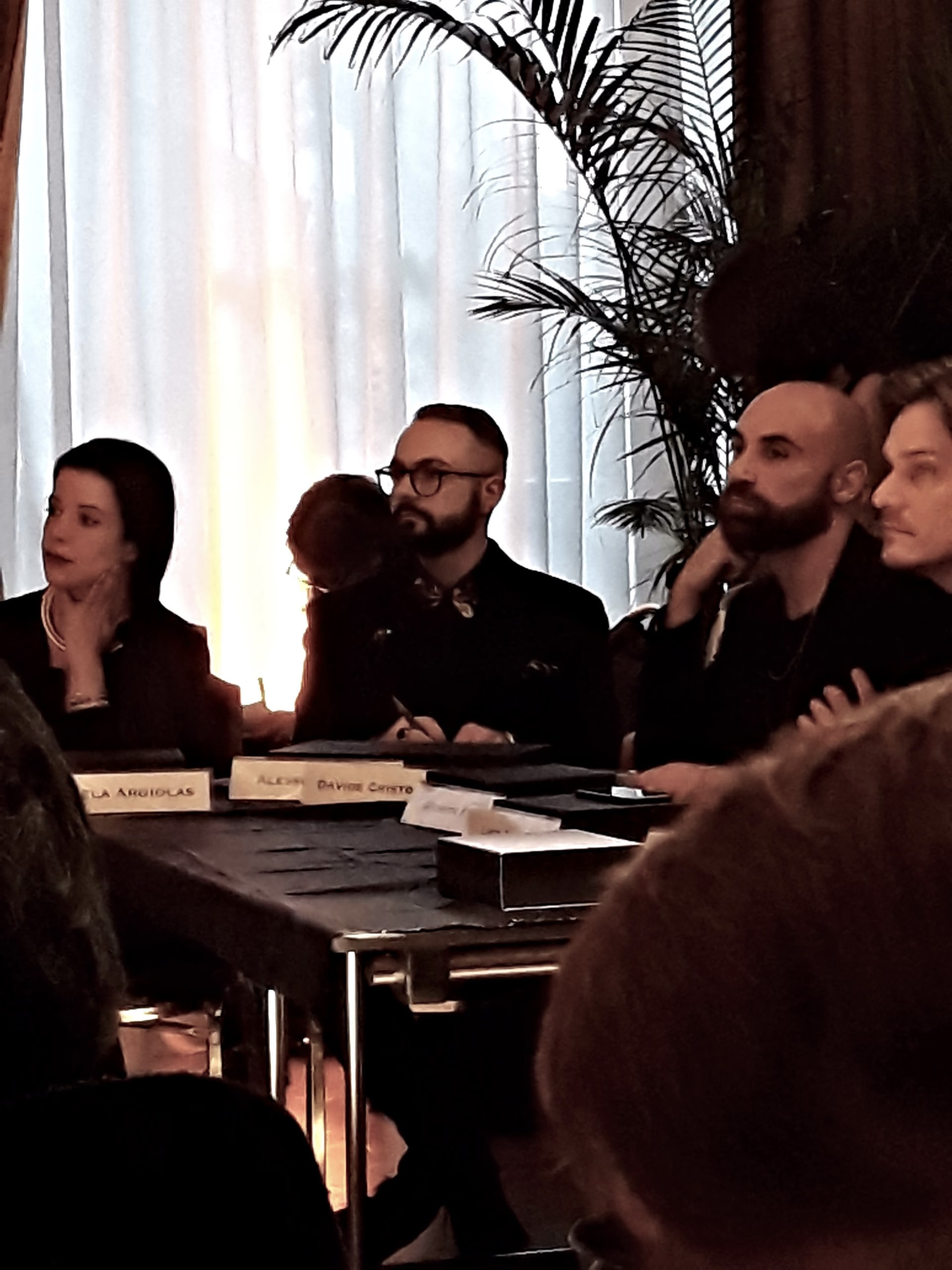 Davide Cristofaro am Jurytisch des Festival Europeo FFF 2017